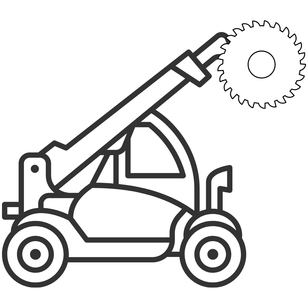 Telehandler Saw - SAWQUIP